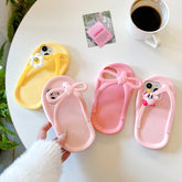 3D Flower Flip-Flop Silicone Phone Case
